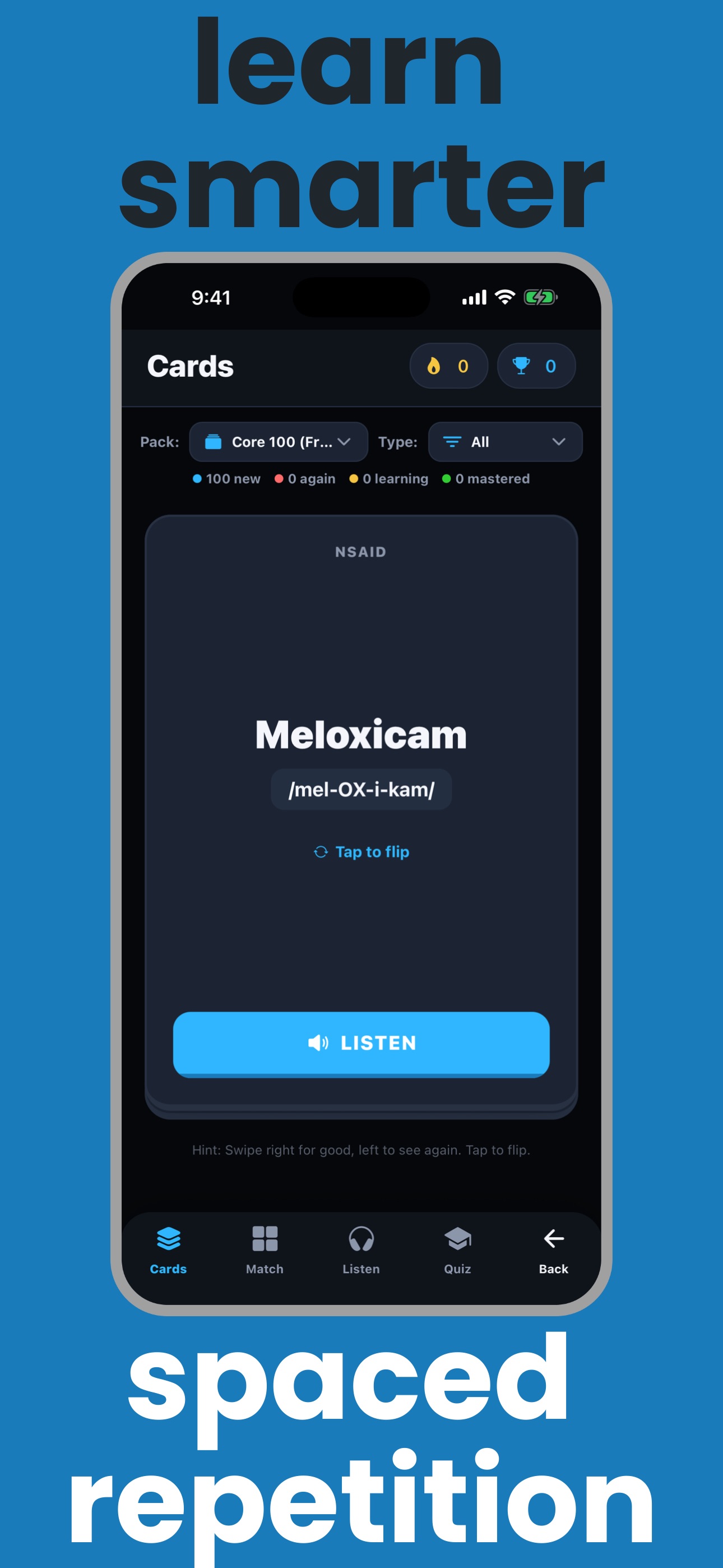 Spaced Repetition Flashcards